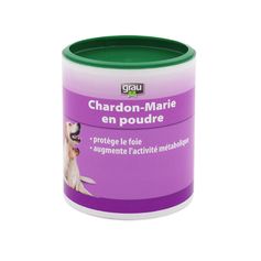 Chardon-Marie pur naturel en poudre pour foie et métabolisme